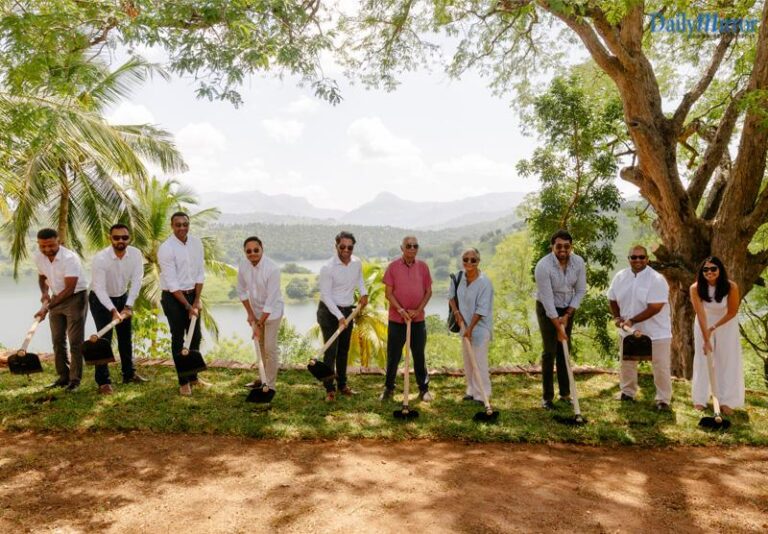 Ground-breaking ceremony at Digana