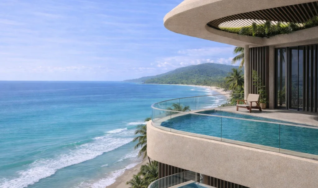Oceanfront residence at Weligama Bay